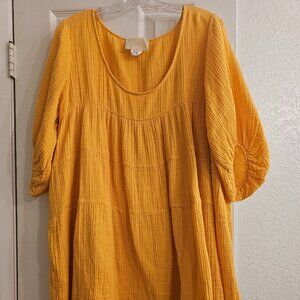 Anaak Cotton Gauze Dress